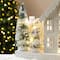 Glitzhome; Glitzhome® Lighted Wooden Snowy Village Christmas Table Décor; Category:Christmas Tabletop Decor; Image:6